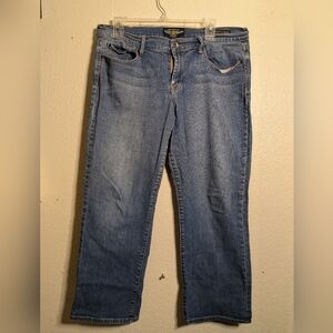 lucky Brand Women's Blue Jeans Seeet & Crop Size 14/32 Pre-owned